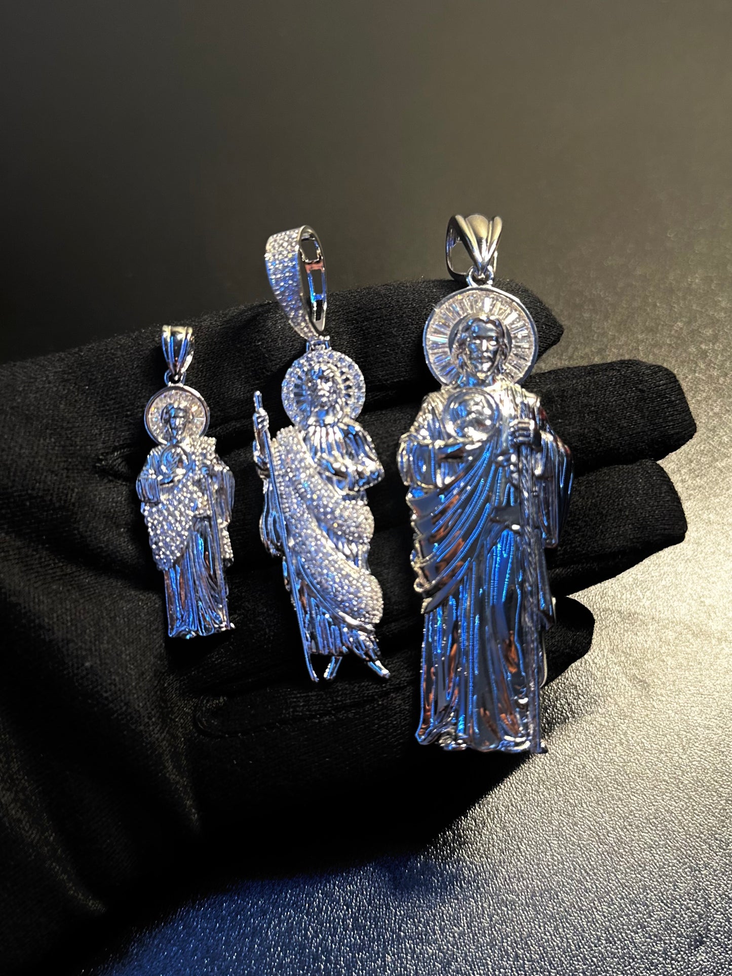 San Judas w/ Cubic Zirconia's Large