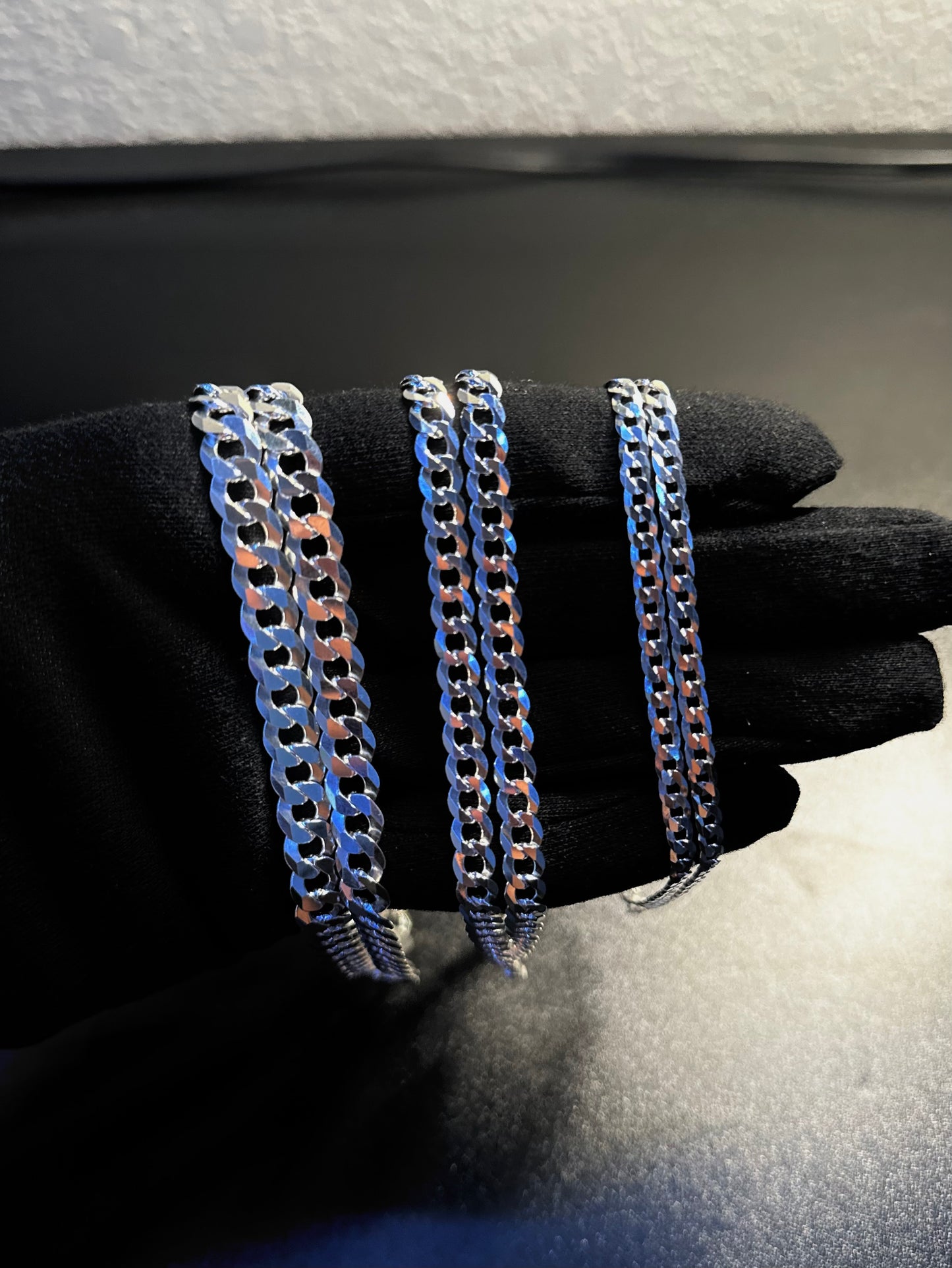 Sterling Silver Curb Chain 6mm