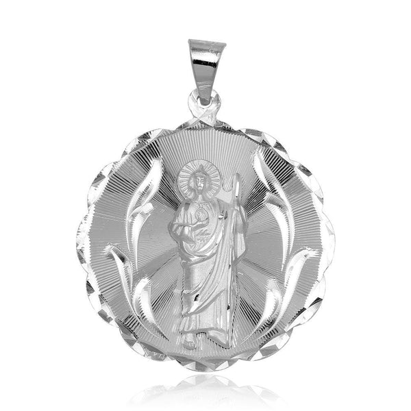 High Polished San Judas Medallion