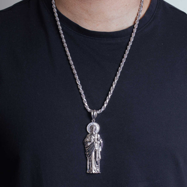 San Judas w/ Cubic Zirconia's Large