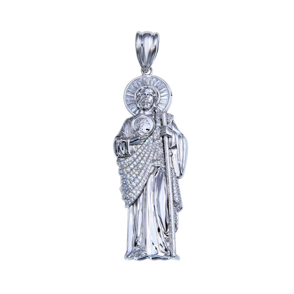 San Judas w/ Cubic Zirconia's Small